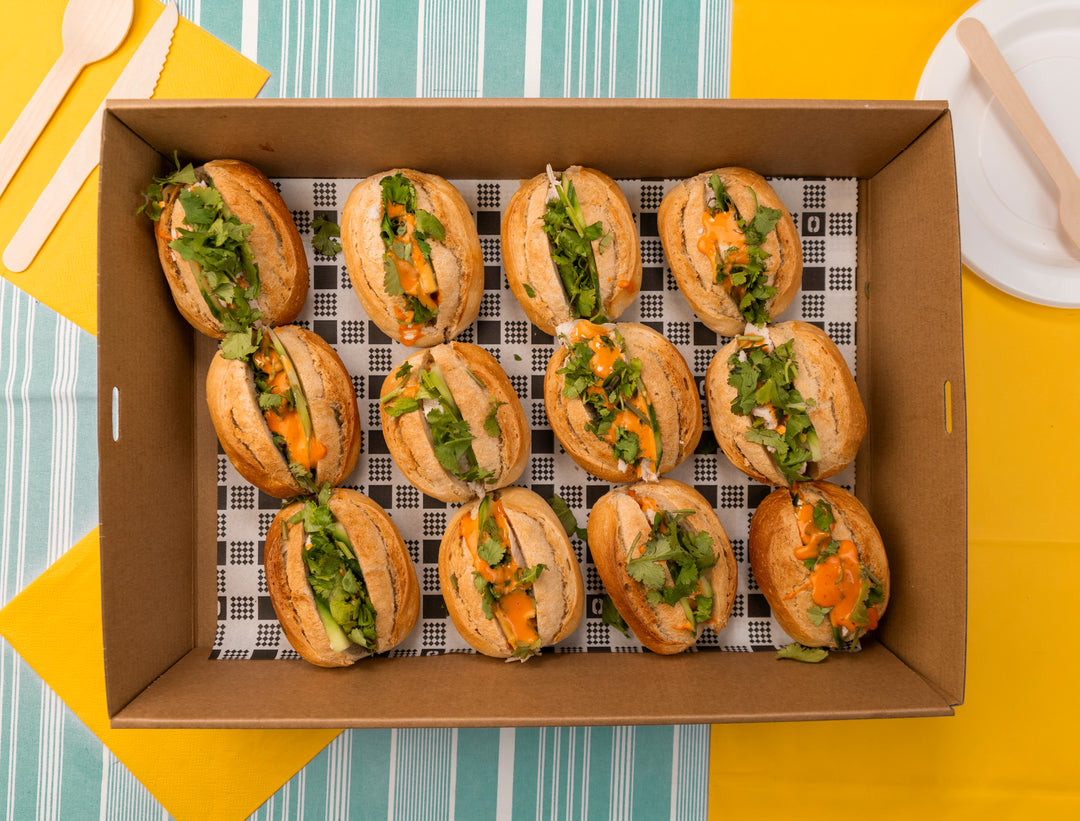 Mini Bahn Mi Rolls Platter