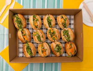 Mini Bahn Mi Rolls Platter