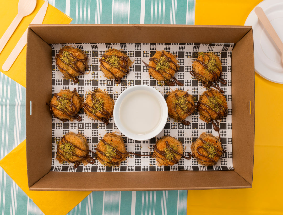 Mini Kataifi Dessert Ball Platter