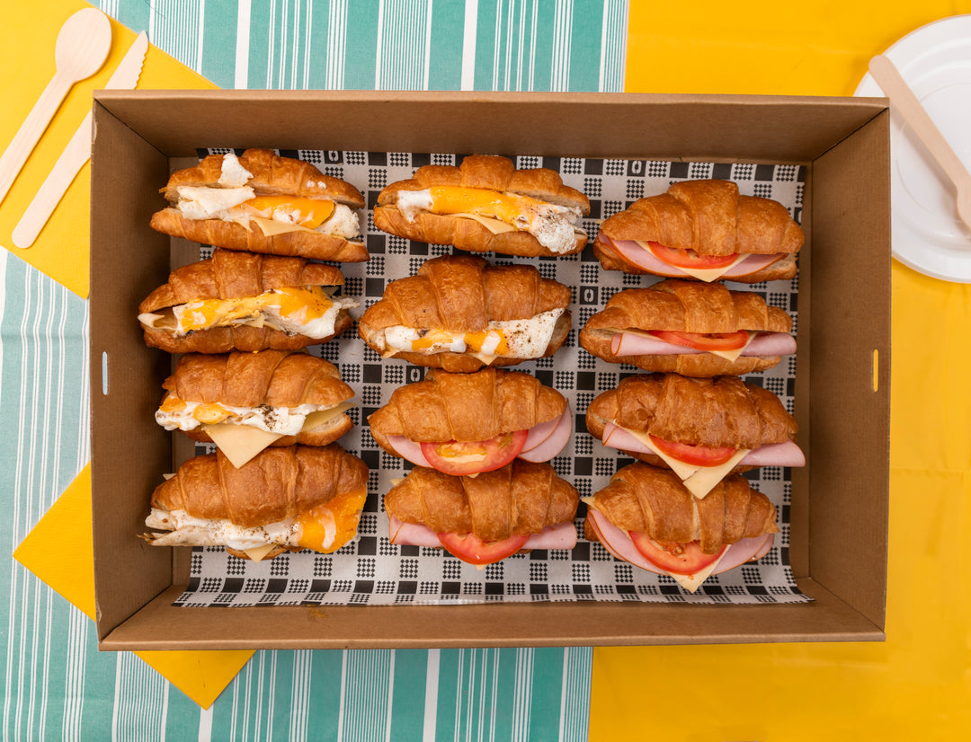 Mini Breakfast Croissant Platters