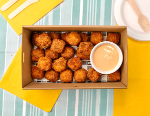 Mac and Cheese Bites Platter