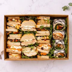 Gourmet Vegetarian Sandwich Catering Platters