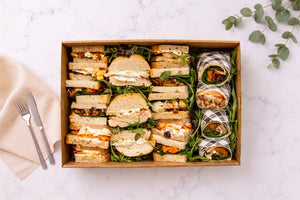Gourmet Vegetarian Sandwich Catering Platters