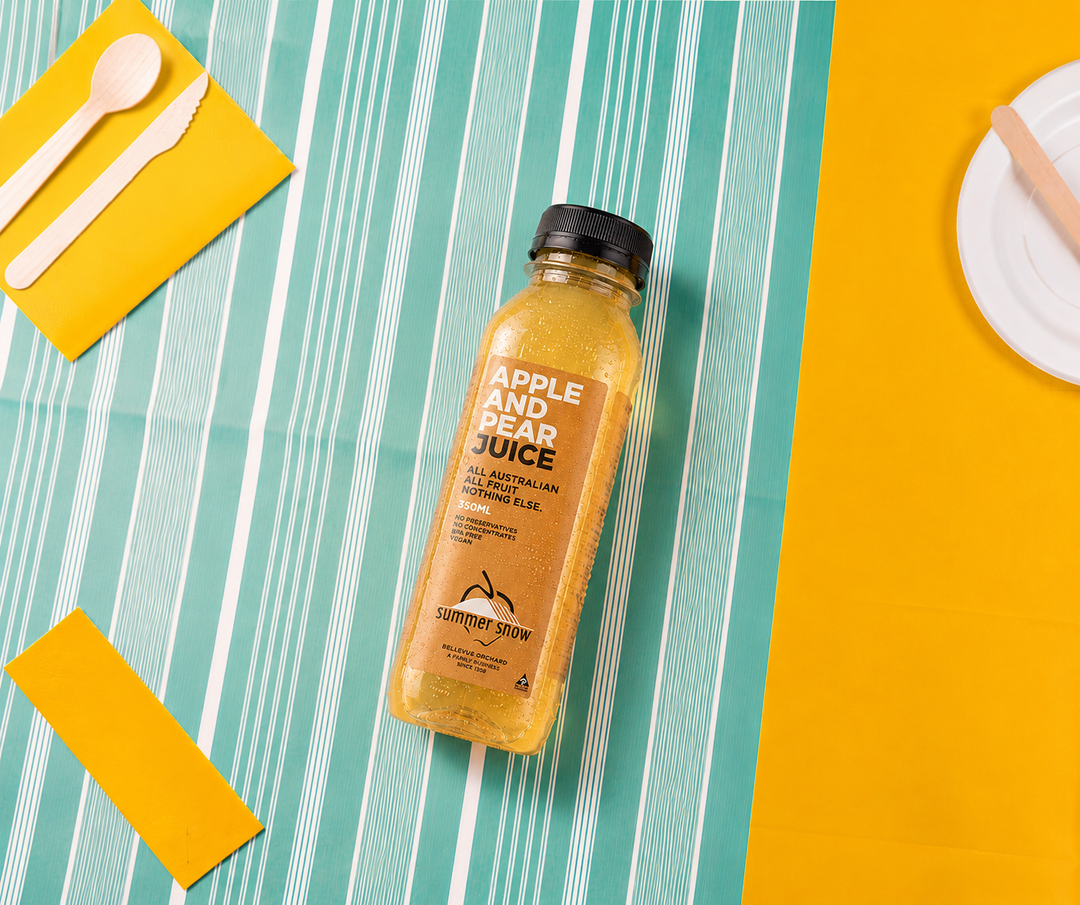 Summer Snow Apple & Pear Juice (350ml)